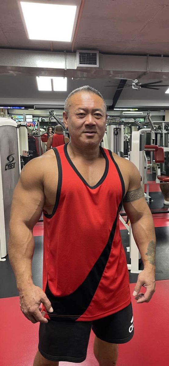 PJ Yun in the gym